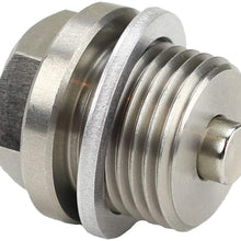 VOTEX - 20 Pack - M18 Aluminum Oil or Coolant Crush Washers/Drain Plug Seal Ring Gasket - MADE IN USA