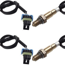 Maxfavor 4Pcs Oxygen Sensor 234-4815 Upstream & Downstream O2 Sensor for 2010 Buick Lacrosse 3.0L 3.6L, Buick Allure GMC Chevrolet 3.0L 3.6L 2012-2009