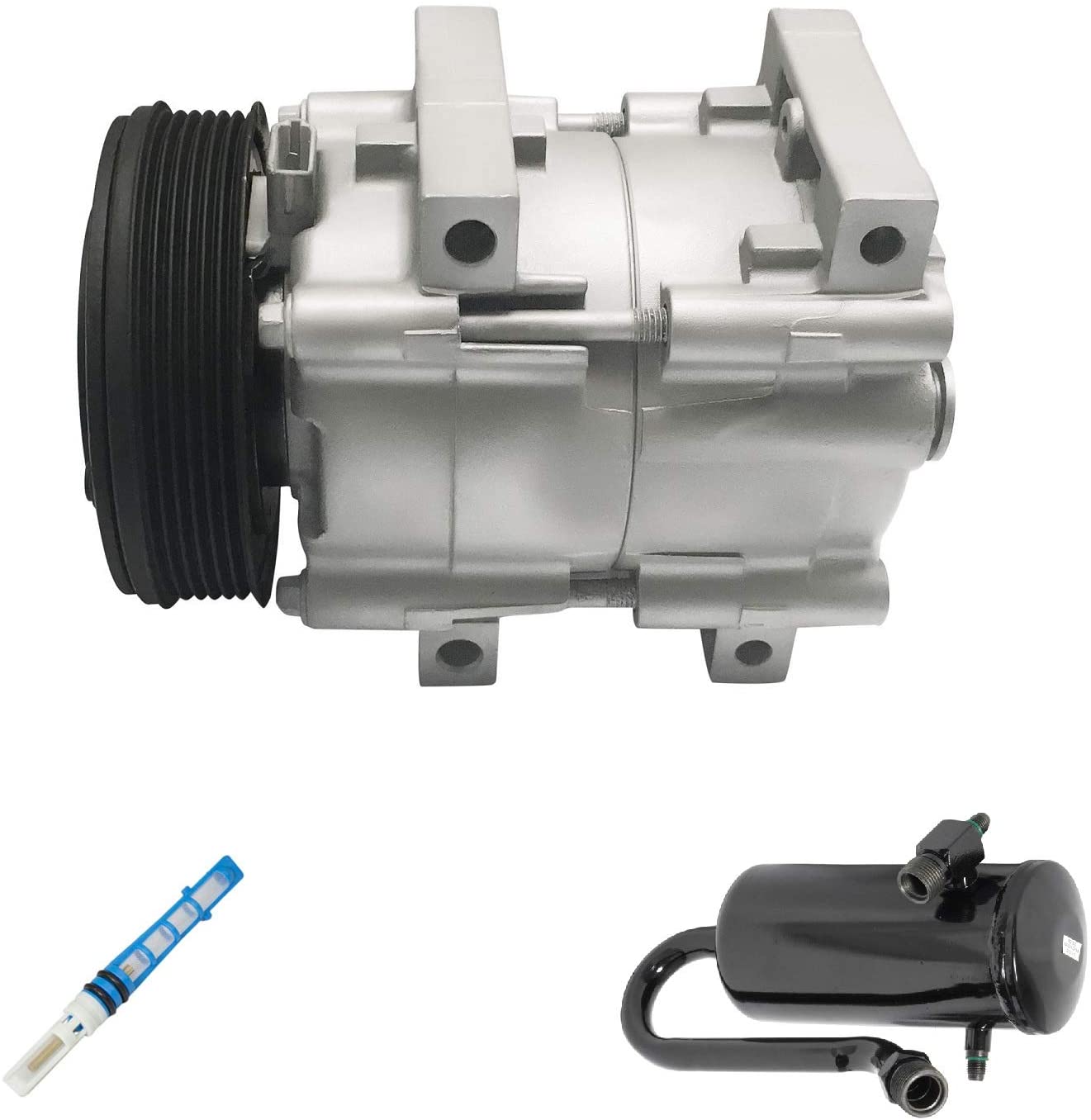 RYC Remanufactured AC Compressor Kit KT AB69