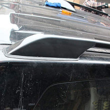 Silver SUV Roof Rails Rack Leg Cover End Cap Protector Cover For Toyota Land Cruiser Prado FJ120 2003-2009