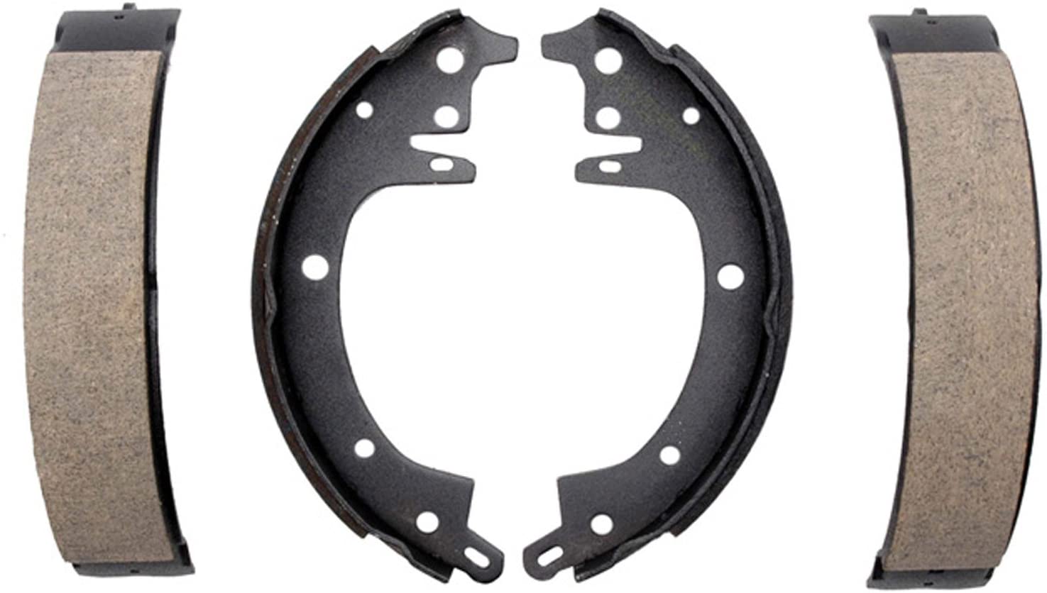 ACDelco 17555B Professional Bonded Rear Drum Brake Shoe Set