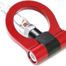 Xotic Tech Sporty Red JDM Style Aluminum Tow Hook Kit for Acura TLX 2015 2016 2017 2018