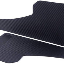 CITALL 2 pieces of ABS carbon fiber car fender front and rear wheel forming fender