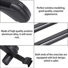 Qiilu Universal 2X Aluminum Car Top Luggage Roof Rack Cross Bars Carrier with 2 Keys