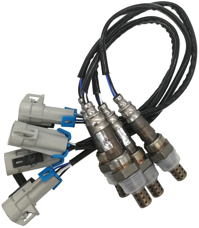 JESBEN 4pcs Oxygen Sensor Upstream Sensor 1 Downstream Sensor 2 Fit For CTS Escalade 6.2L 2009-2013 Silverado 1500 Sierra 1500 5.3L Tahoe Yukon 5.3L 2003-2005 234-4668