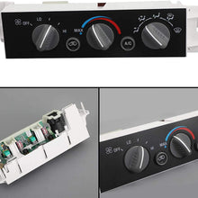 Bruce & Shark AC Heater Control Panel for Chevy for GMC C2500 9378815 w/o Rear Window Defogger