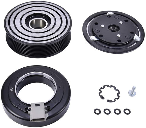 TOHUU 4L3Z19703AB AC Compressor Clutch Assembly Fits Ford F150 250 350 450 550 Super Duty