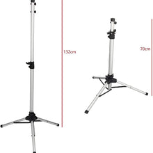 Bluetooth earphone Bike Repair Stand 70-132cm Telescopic Bicycle Maintenance Rack Multi Bicycle Storage Display Stand Parking Rack for Bikes Bike Stand, Adjustable Floor Bicycle Holder