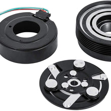 VEVOR Clutch Assembly AC Compressor Air Conditioner A/C For JETTA 1998 1999 2000 2000 2001 2002