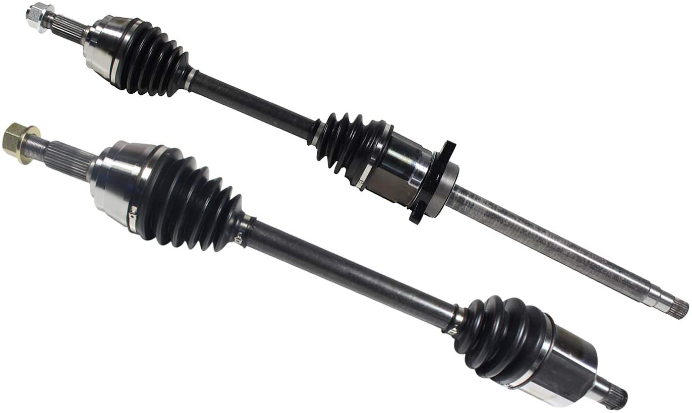 MAXFAVOR CV Joint Axle Assembly Front Pair Set of 2 Premium CV Axles Replacement for Nissan Quest Van Auto Trans 5 Speed 04-09