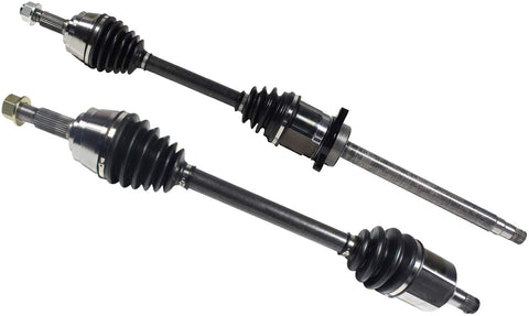 MAXFAVOR CV Joint Axle Assembly Front Pair Set of 2 Premium CV Axles Replacement for Nissan Quest Van Auto Trans 5 Speed 04-09