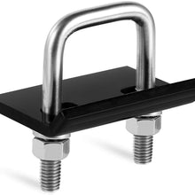CZC AUTO Hitch Tightener 304 Stainless Steel Heavy Duty Anti-Rattle Stabilizer for1.25 2 Inch Hitch, Rust-Free Lock Down Hitch Stabilizer for Hitch Tray Cargo Carrier Bike Rack Trailer Ball Mount