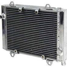 CoolingCare ATV Aluminum Radiator for Kawasaki Brute Force 650 2005-10, Prairie 700 2004-06