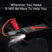 JUMTOP 3000A Peak 22000mAh Portable Car Jump Starter (10L Gas/8L Diesel Engine) Auto Battery Booste