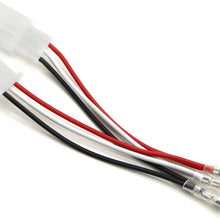 iJDMTOY GL88T1 Electronic LED Flasher w/Wiring Adapter Kit Compatible With Honda Gold Wing GL1800 F6B Bike Fix LED Turn Signal Bulbs Hyper Flash Issue