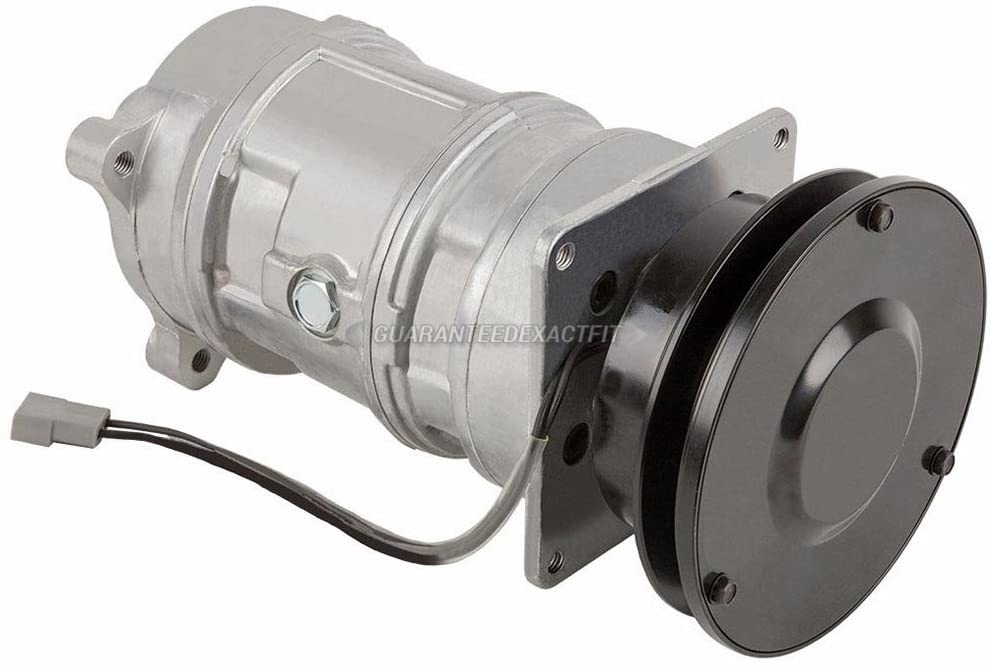 AC Compressor & V-Belt A/C Clutch For John Deere Replaces A6 SE501457 - BuyAutoParts 60-01052NA New