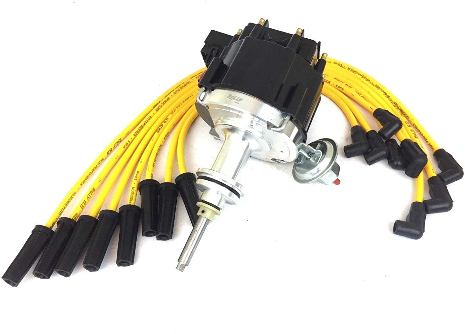 164+475HEI DISTRIBUTOR + SPARK PLUG WIRE SET FOR ENGINE 318 340 360