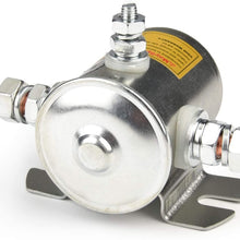 MaySpare Max 200A Trombetta Continuous Solenoid Relay 3 Terminal Heavy Duty Winch Marine 24106 SPST Solenoid 12VDC