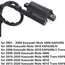 WFLNHB Ignition Coil 21121-2092 Fit for Kawasaki Mule 3000 3010 4000 4010 Trans