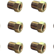 25 Ft. of 3/16 in Brake Line Flexible, Easy to Bend Replacement Tubing Kit (Includes 16 Fittings) -Inverted Flare, SAE Thread