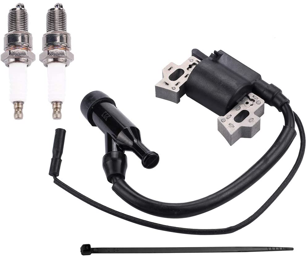 GX160 Ignition Coil for Honda GX200 GX110 GX120 GX140 Engine Replace 30500-ZE1-033 30500-ZE1-063 30500-ZE1-073 with Spark Plug Kit