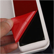 Universal Car Decorative Air Flow Intake Hood Scoop Vent Bonnet Cover Carbon Fibre Hood Scoop (Color : White)