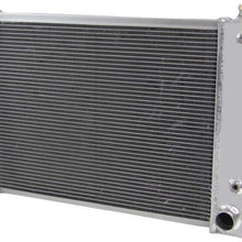 OzCoolingParts 67-69 Chevy Camaro Radiator, 4 Row Core Aluminum Radiator for 1967-1969 68 Chevrolet Camaro Big Block Pontiac Firebird, L6 V8 Auto Engines