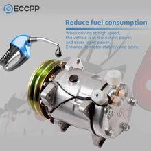 ECCPP Compatible with AC Compressor with Clutch for CO 9285C 1989-1990 J-eep Wrangler 2.5L 1987-1990 J-eep Wrangler 4.2L