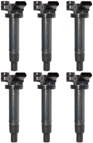 Ignition Coil Compatible with Toyota Camry Avalon Highlander Sienna 3.0L V6 Lexus ES300 RX300 UF267 (6)