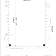 ZR AT Complete Radiator Replacement for D100 D150 D200 D250 D300 D350 D400 D450 RD200 Ramcharger W100 W150 W200 W250 W300 W350 3.9L 5.2L 5.9L V6 V8 Automatic Transmission with Oil Cooler