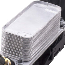 Ensun 5184294AE Engine Oil Cooler Housing Filter with 2 Sensor replacement for 2011-2013 300 Town & Country, Dodge Grand Caravan, Grand Cherokee, Ram 1500 3.6L V6 Engine