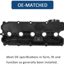 X AUTOHAUX 07K103469L Car Engine Valve Cover Replacement for Volkswagen Jetta 2005-2014 2.5L