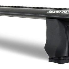 Rhino-Rack USA JA3357 2500 Multi Fit Vortex Aero Roof Rack System Incl. Mount Kit 2 Black Vortex Aero Bars 4 Legs Length 1260mm 2500 Multi Fit Vortex Aero Roof Rack System