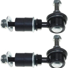 DLZ 2 Pcs Front Suspension Kit-2 Stabilizer Sway Bar End Link K750042 Compatible With Tracker Vitara 1999-2004