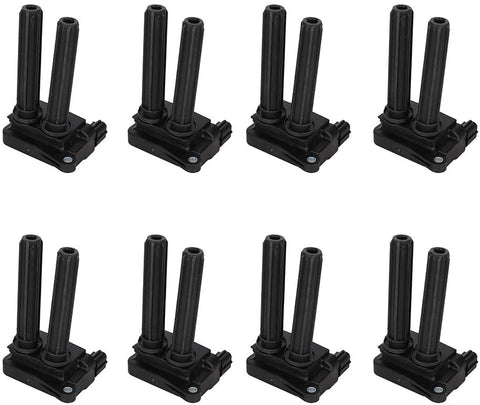 56029129AA Ignition Coil Pack Compatible with Dodge Charger Durango Magnum Commander Grand Cherokee Ram 1500 2500 3500 Chrysler 300 Aspen 2005-2018 5.7L 6.1L 6.4L V8# UF-504 C1526 68238603AA