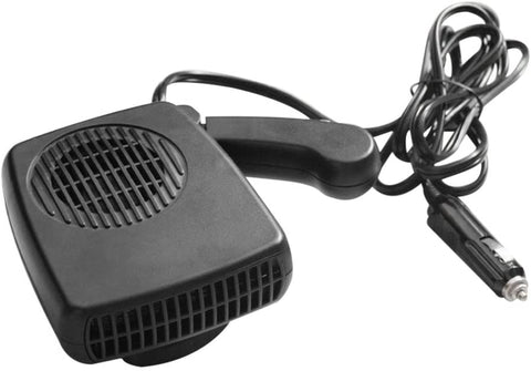 Jullynice Portable Car Auto Air Heater Electric Heating Fan Demist & Defrost Noise-Free Warm Air Blower for 12V Vehicle