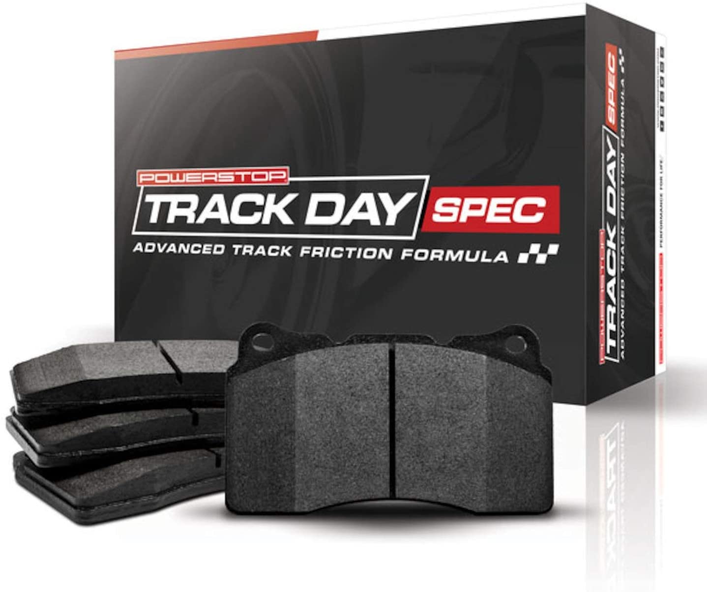 Power Stop PSA-905 Track Day Spec Rear Ceramic Brake Pads