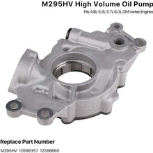 High Volume Oil Pump Replacement - Compatible with 4.8L 5.3L 6.0L Silverado, Suburban, Tahoe, Trailblazer, GMC Sierra, Yukon, Cadillac Escalade - Replace M295HV