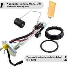 Fuel Pump Assembly for Polaris Ranger 500 700 800 EFI 2008-2013, 2204306 2520817, Electric Fuel Pump with Fuel Level Sending Unit