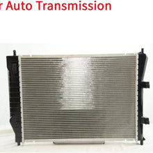 YGKJ Auto AT Aluminum/Plastic Radiator 1 Row compatible with Chevrolet Corvette SSR Saab 9-7x V8