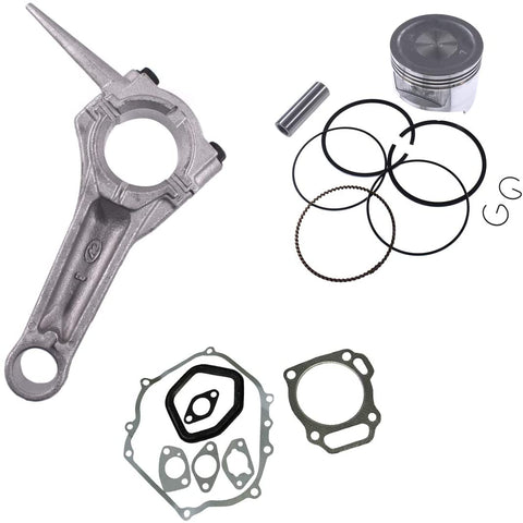 NAVARME New Piston Kit Gasket Kit Connecting Rod Set for Honda GX390 Engine