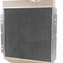 CoolingSky 3 Row Aluminum Radiator +14" Fan w/Shroud for 1960-1966 Ford Mecury Models, Falcon/Ranchero/Mustang/Comet V8 SWAP
