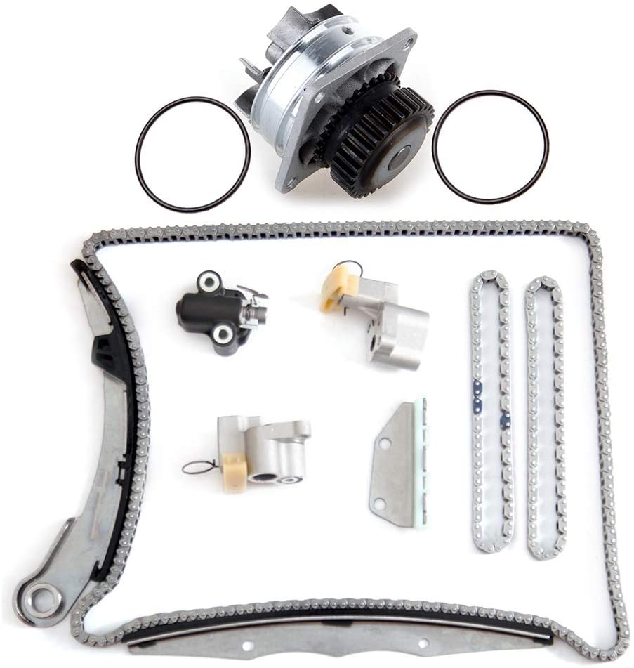 ECCPP Timing Chain Water Pump Kit fits for 2006-2009 Nissan Frontier Pathfinder Xterra 4.0L 21010AL528A AW9426