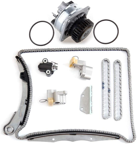 ECCPP Timing Chain Water Pump Kit fits for 2006-2009 Nissan Frontier Pathfinder Xterra 4.0L 21010AL528A AW9426