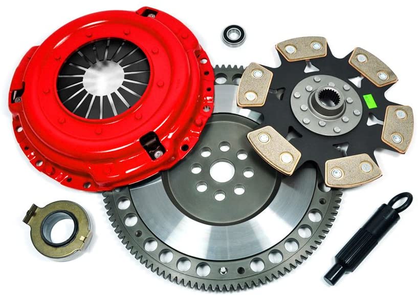 EFORTISSIMO STAGE 4 CLUTCH KIT+CHROMOLY FLYWHEEL for NISSAN SKYLINE GTR GTS R31 R32 R33