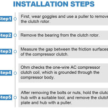 ECCPP AC Clutch CO 24005C fit for 2006-2009 for Mazda 3 for Mazda 5 for Mazda CX-7