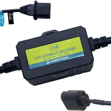 AnyCar Led Headlight Decoder H13 9008 Canbus Resistor Anti-flicker Harness Headlight Bulb Decoder for 2016 Jeep Renegade (2016Jeep Renegade)