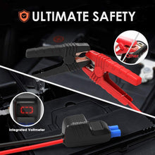 Beatit QDSP 1200A Peak 16500mAh 12V Portable Car Lithium Jump Starter (up to 8.0L Gas and 6.0L Diesel) Battery Booster Phone Charger Power Pack with Smart Jumper Cables B7