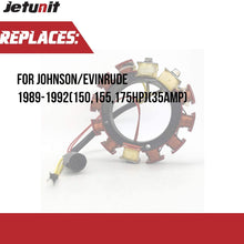 JETUNIT Stator 35Amp 6Cyl For Johnson Evinrude 150-155-175HP 173-4292 584292 583710 763764