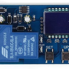 ZEFS--ESD Electronic Module 6-60V Charging Control Module 30A LCD Display Storage Lithium Battery Charger Control Switch Protection Board